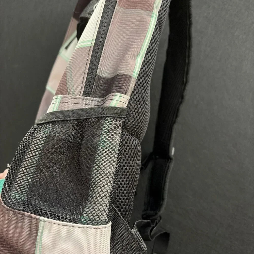 Y2k Burton Shaun White Collection Laptop Backpack Rare Green Brown Snowboard